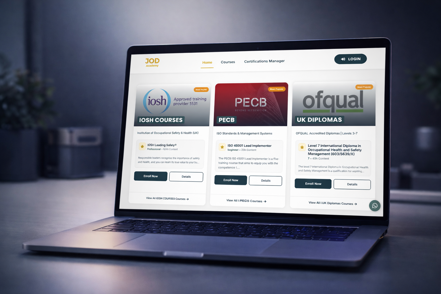 Training Course System